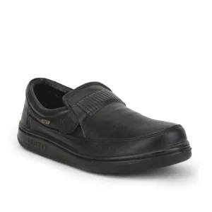 Warrior Casual Non Lacing Shoes For Men (Black) 2078-59 By Liberty